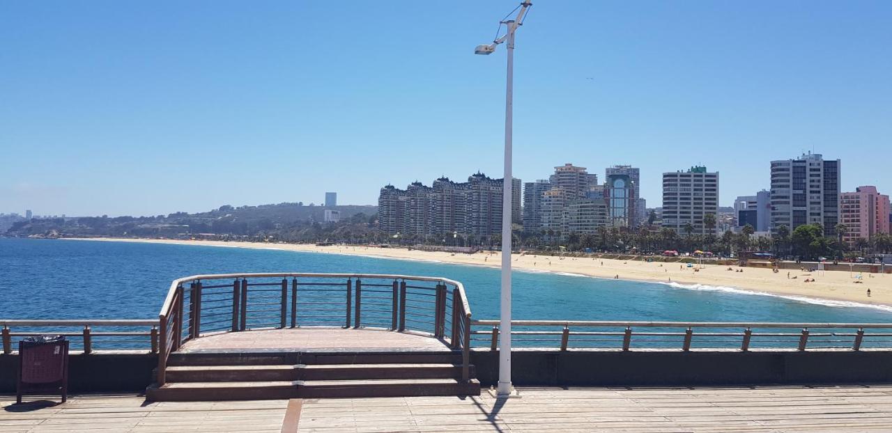 Appartement Gran Ubicacion, Cama Xl, Vina Del Mar Extérieur photo
